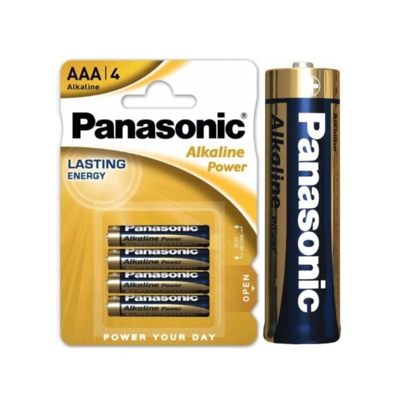 Baterie alkaiczne R3/AAA Panasonic 4szt.